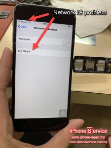 iPhone No service Network IC
